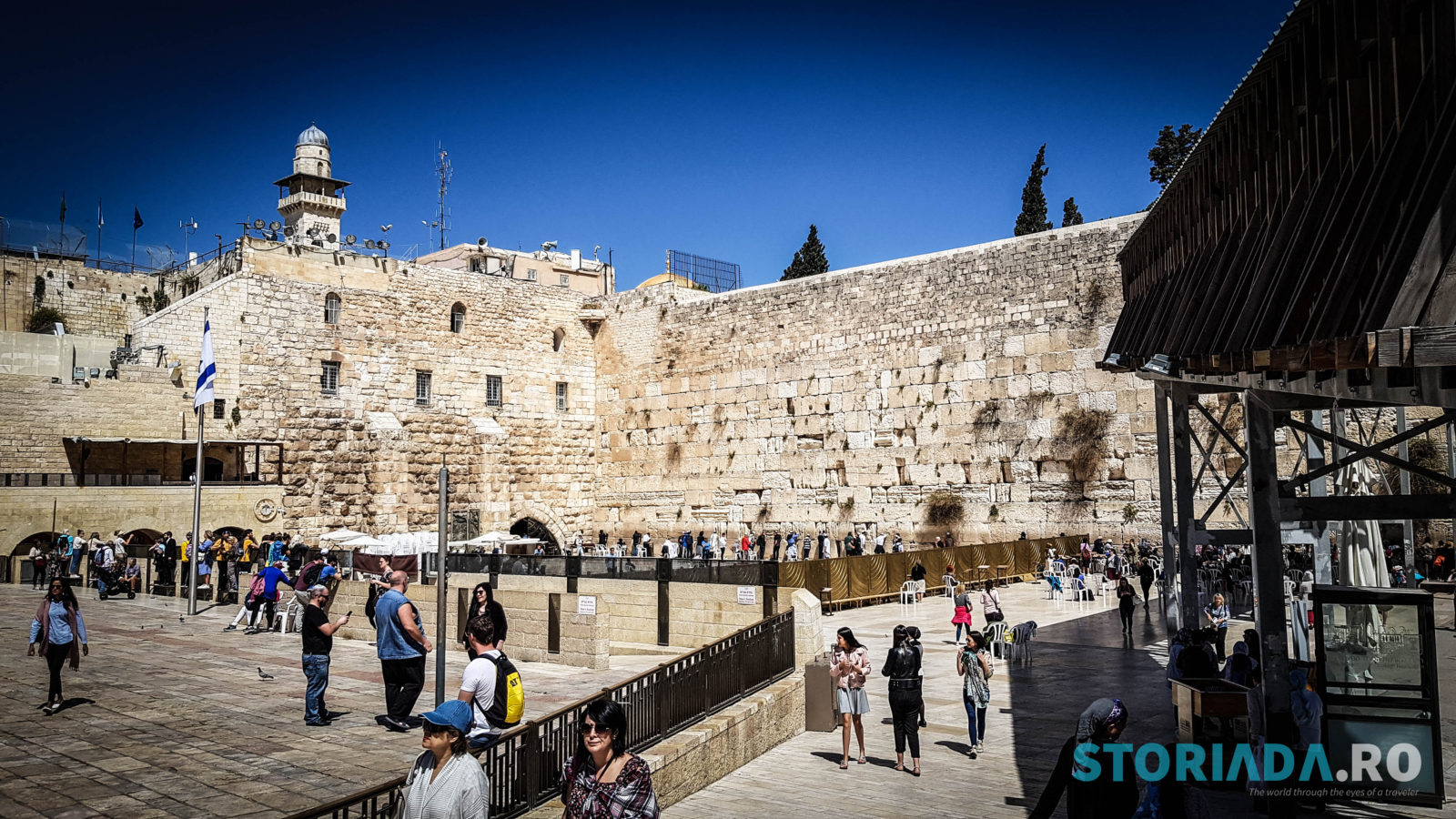 Western Wall, Itinerar calatorie Ierusalim