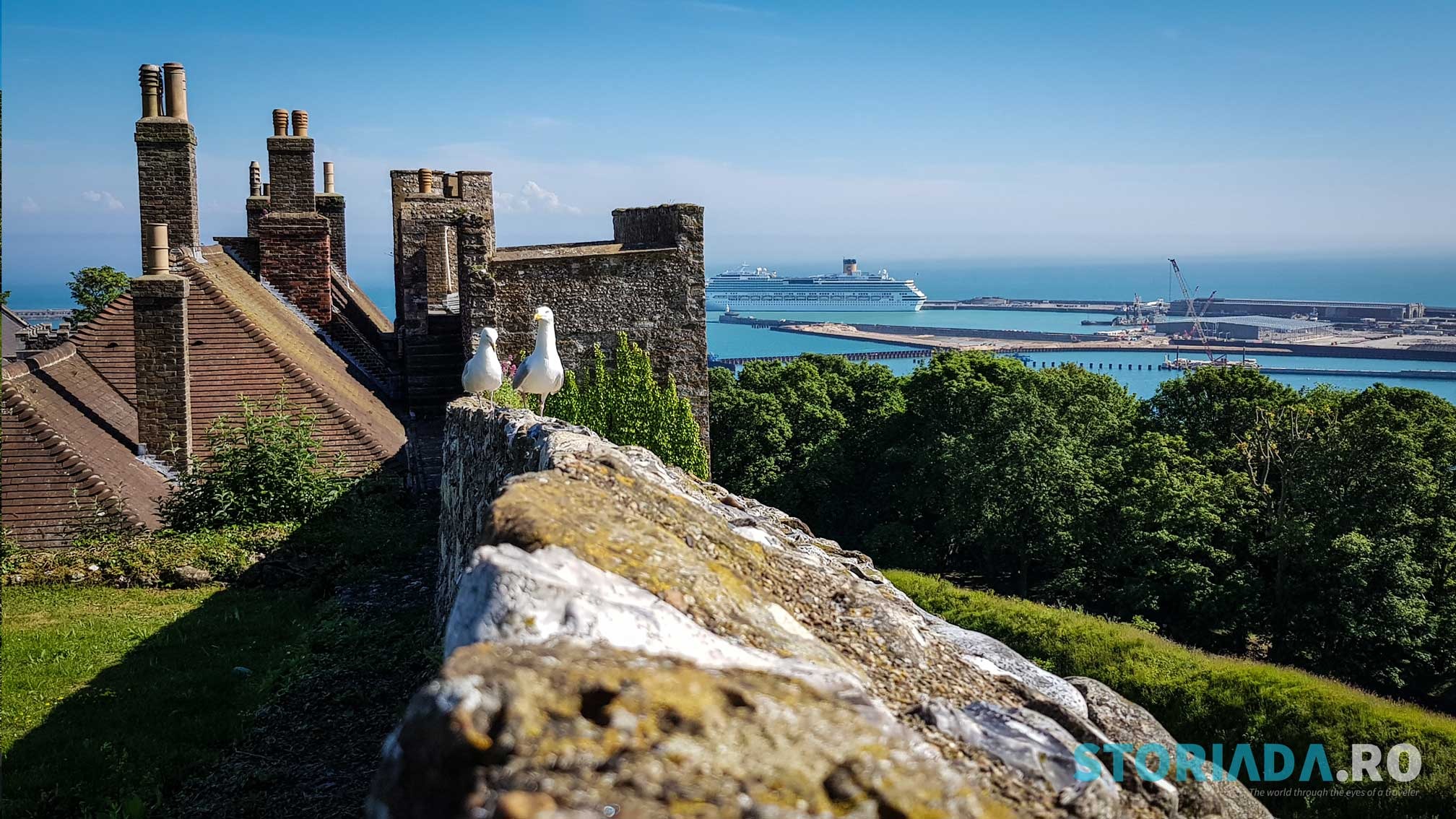 View din Castelul Dover