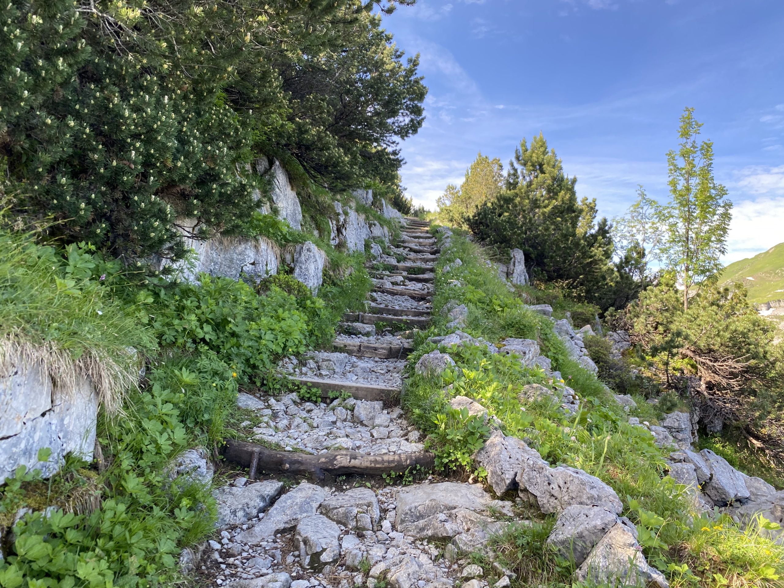 Ascensiunea din Ebenalp către Schäfler